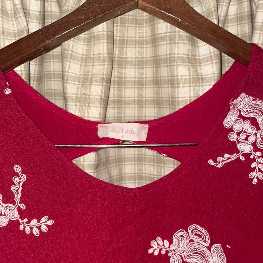 Floral altard state dress